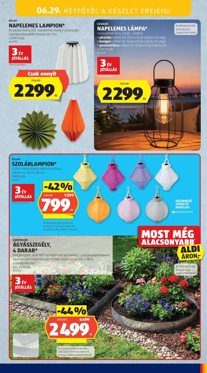 Aldi Aldi Középső sor termékei 17 oldal