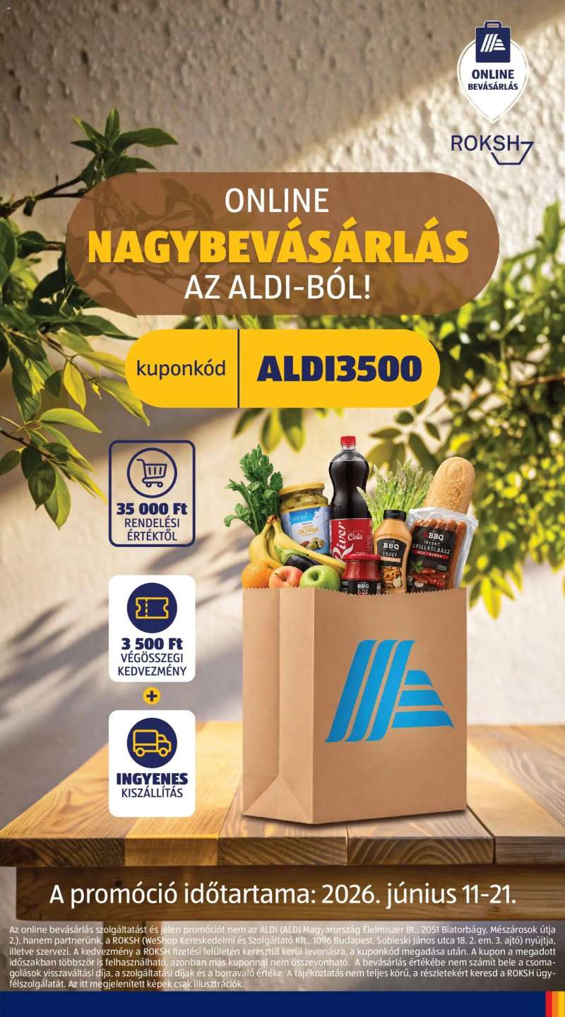 Aldi Aldi Középső sor termékei 7 oldal