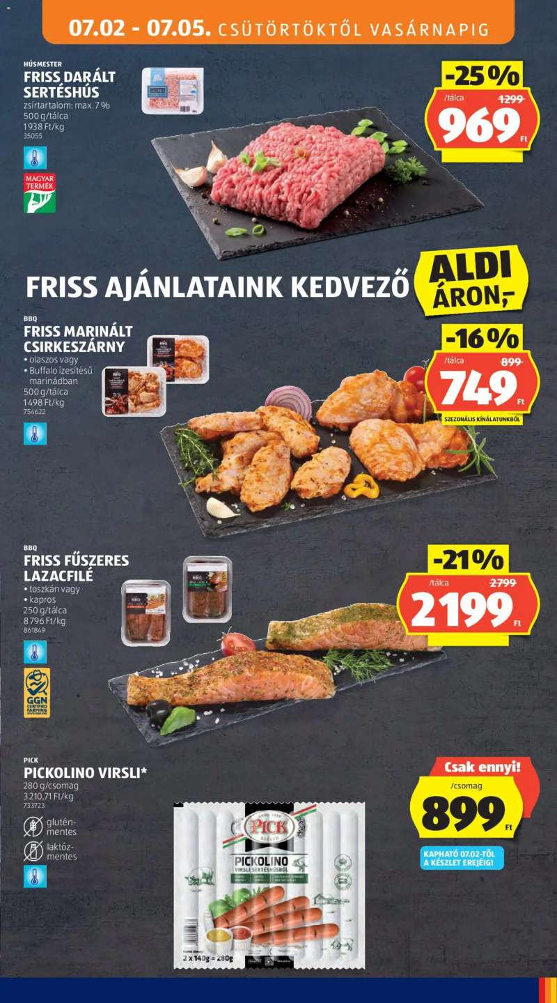 Aldi Aldi akciós újság 11 oldal