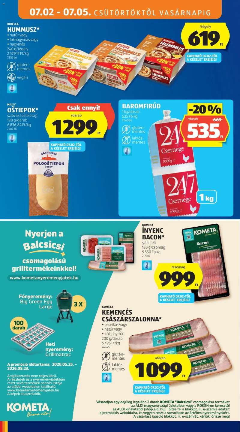 Aldi Aldi akciós újság 12 oldal