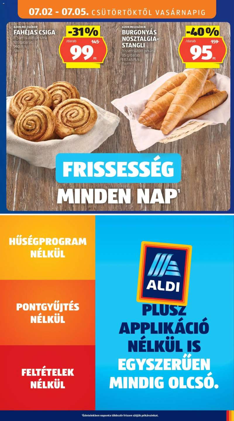 Aldi Aldi akciós újság 13 oldal