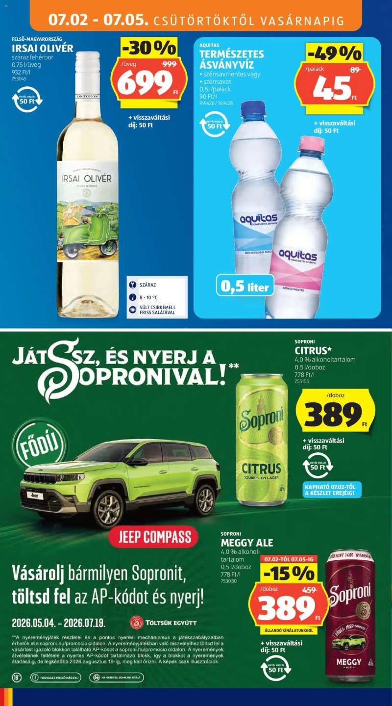 Aldi Aldi akciós újság 20 oldal