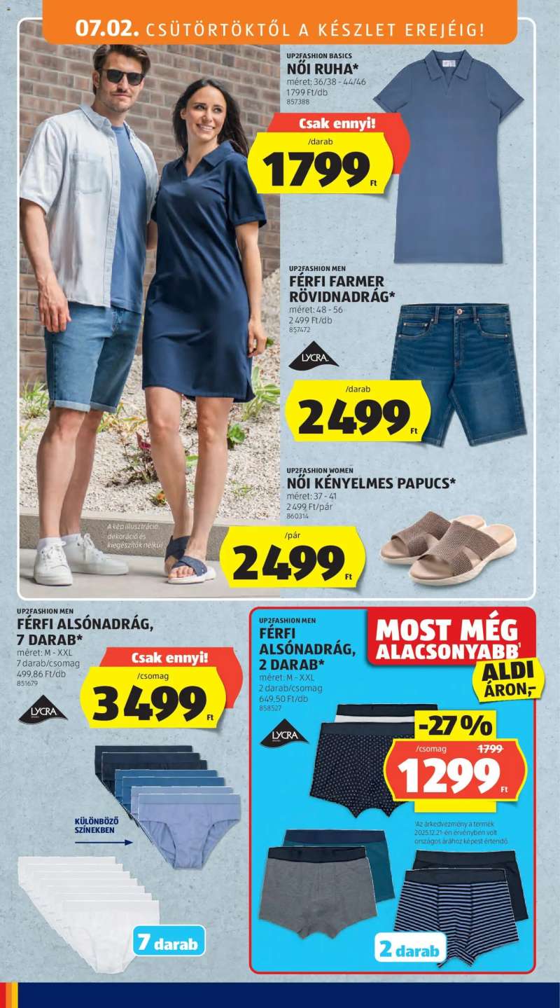 Aldi Aldi akciós újság 26 oldal