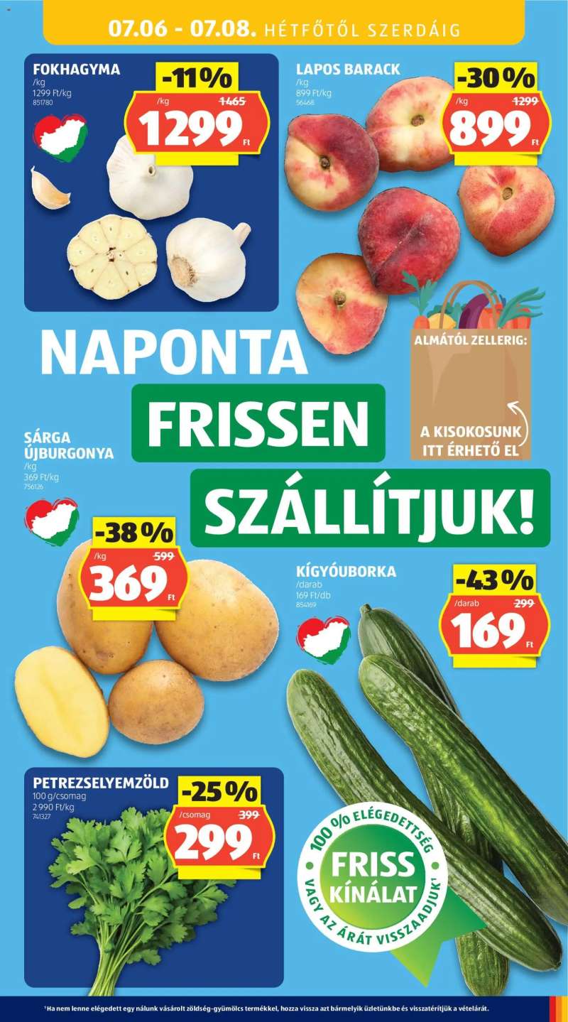 Aldi Aldi akciós újság 37 oldal