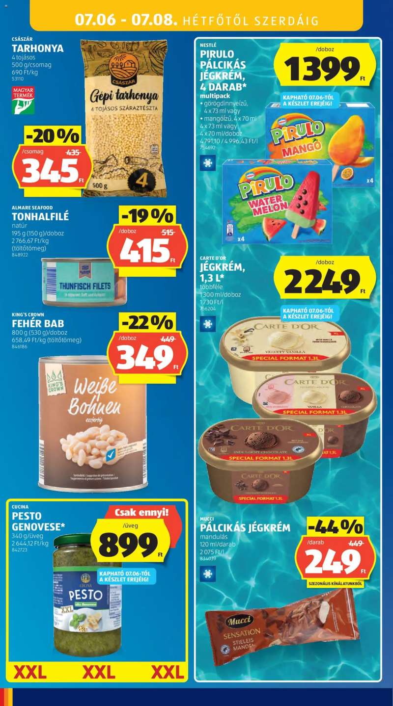 Aldi Aldi akciós újság 40 oldal