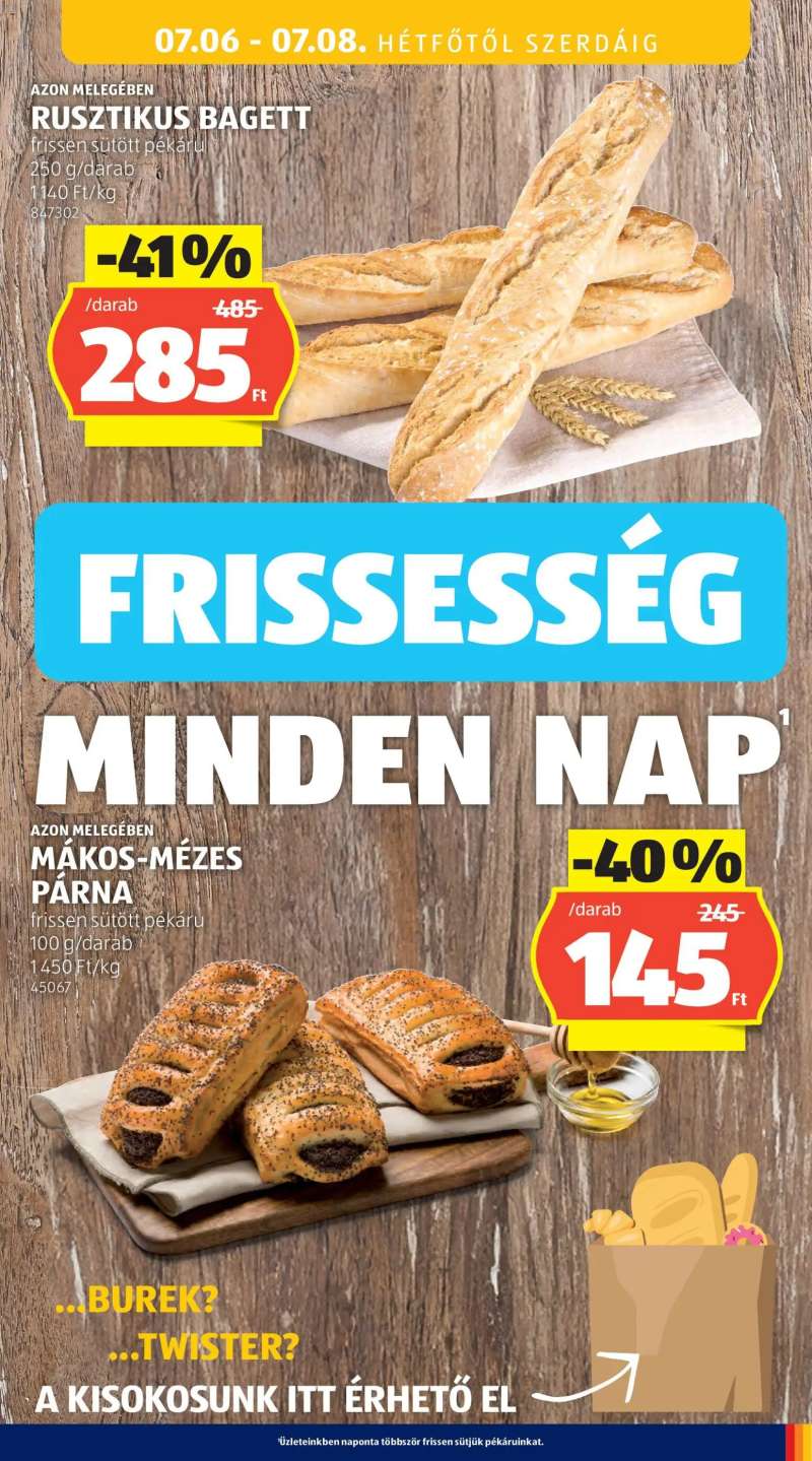 Aldi Aldi akciós újság 43 oldal