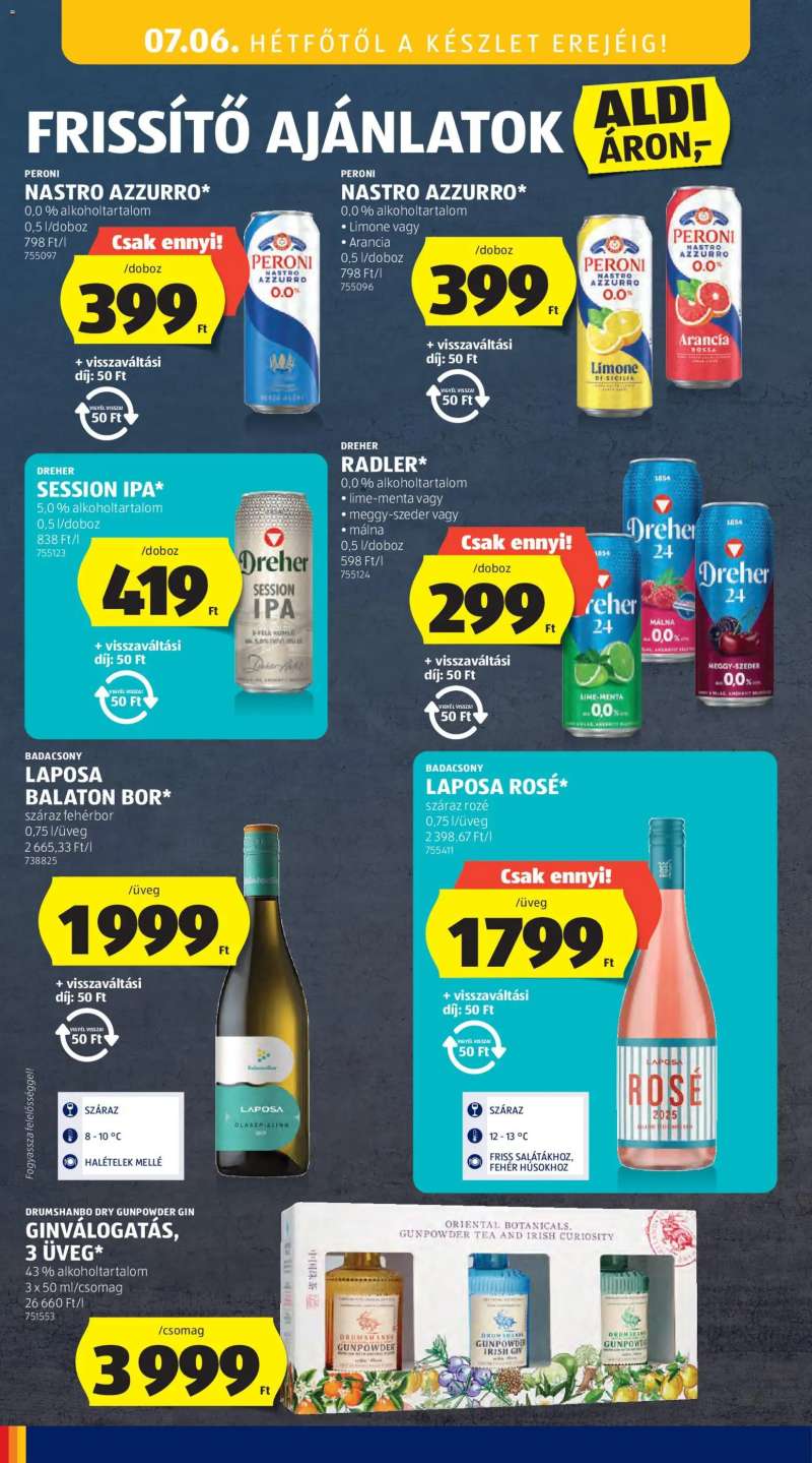 Aldi Aldi akciós újság 46 oldal