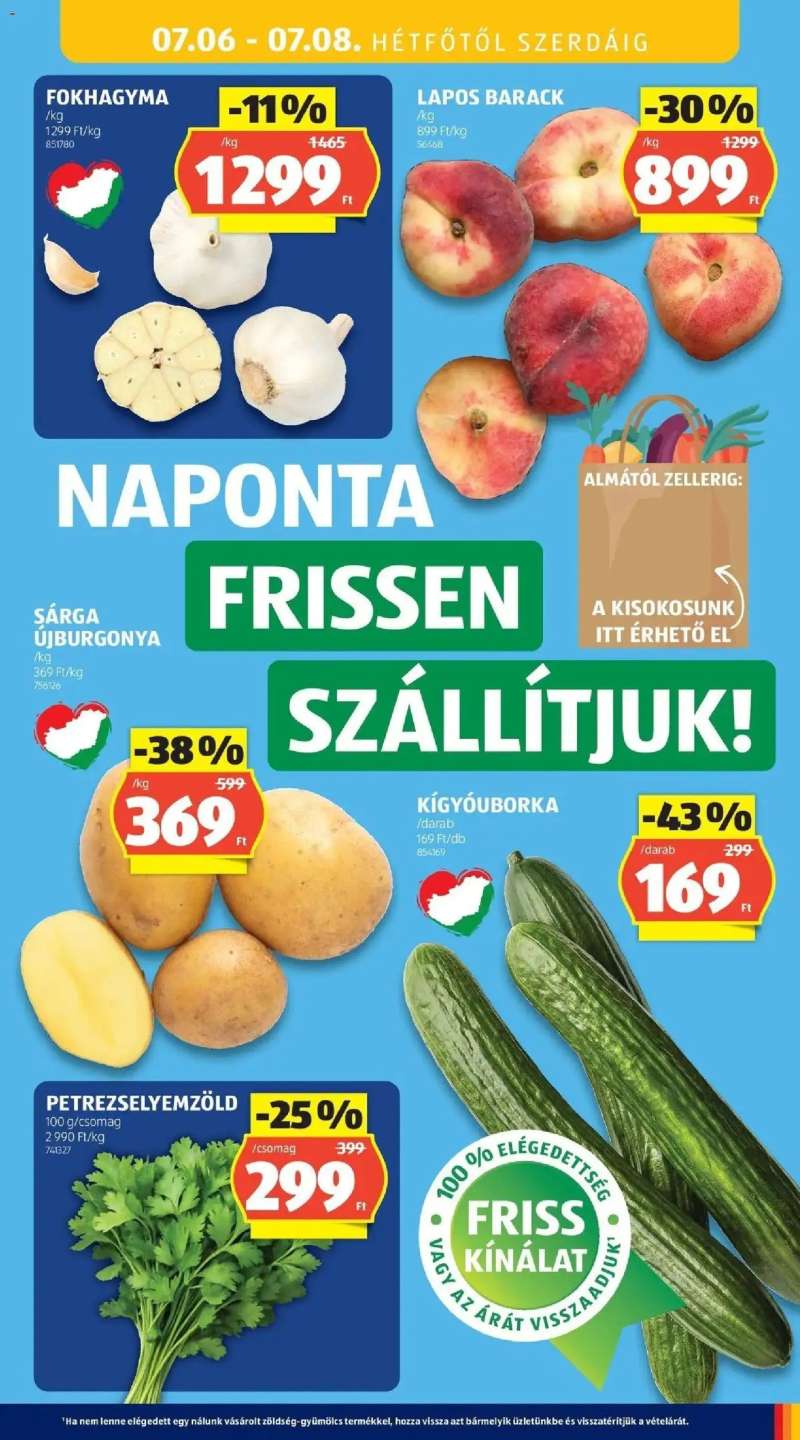 Aldi Aldi aktuális akciós újság 37 oldal