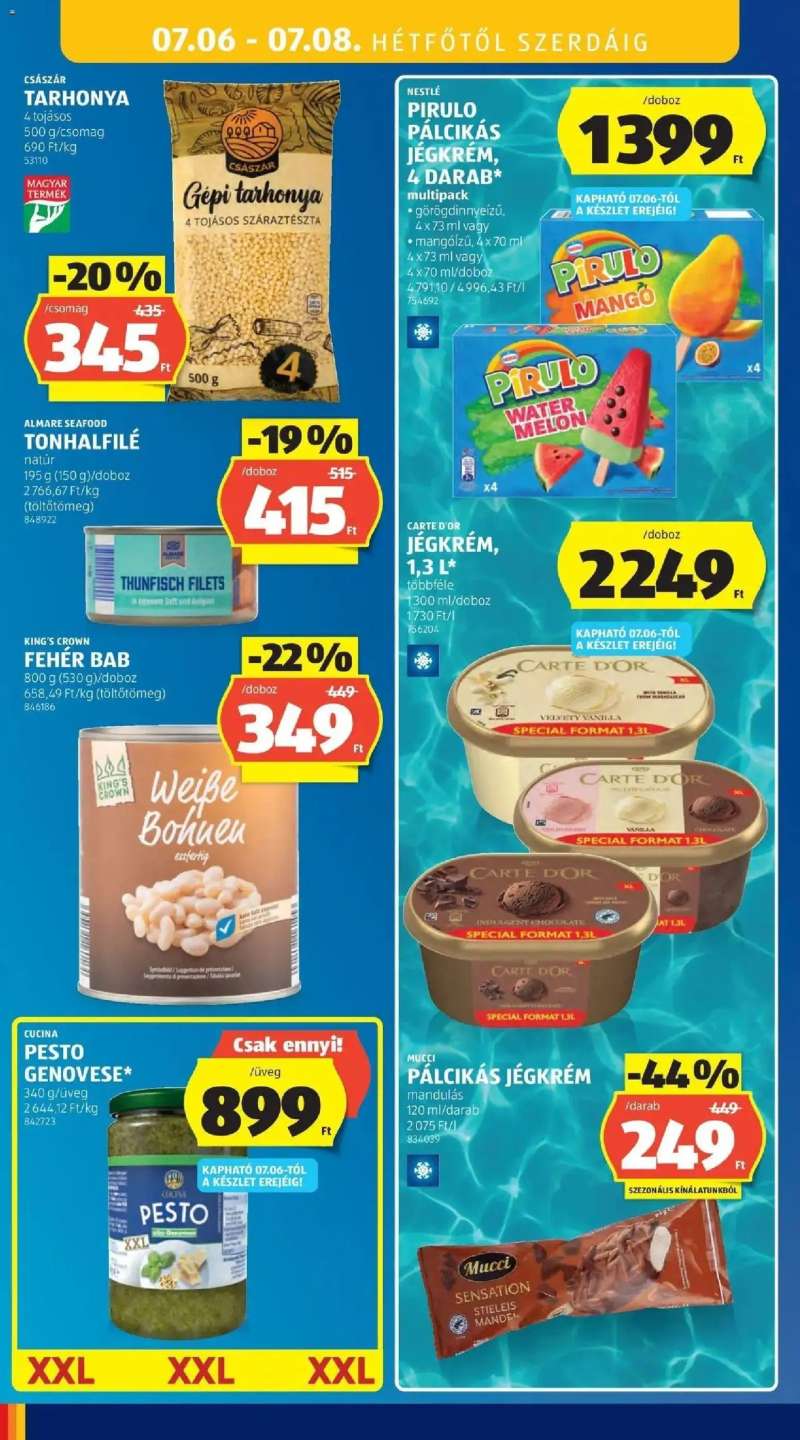 Aldi Aldi aktuális akciós újság 40 oldal