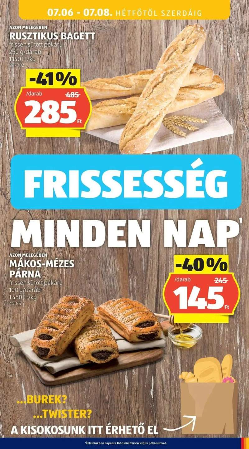 Aldi Aldi aktuális akciós újság 43 oldal