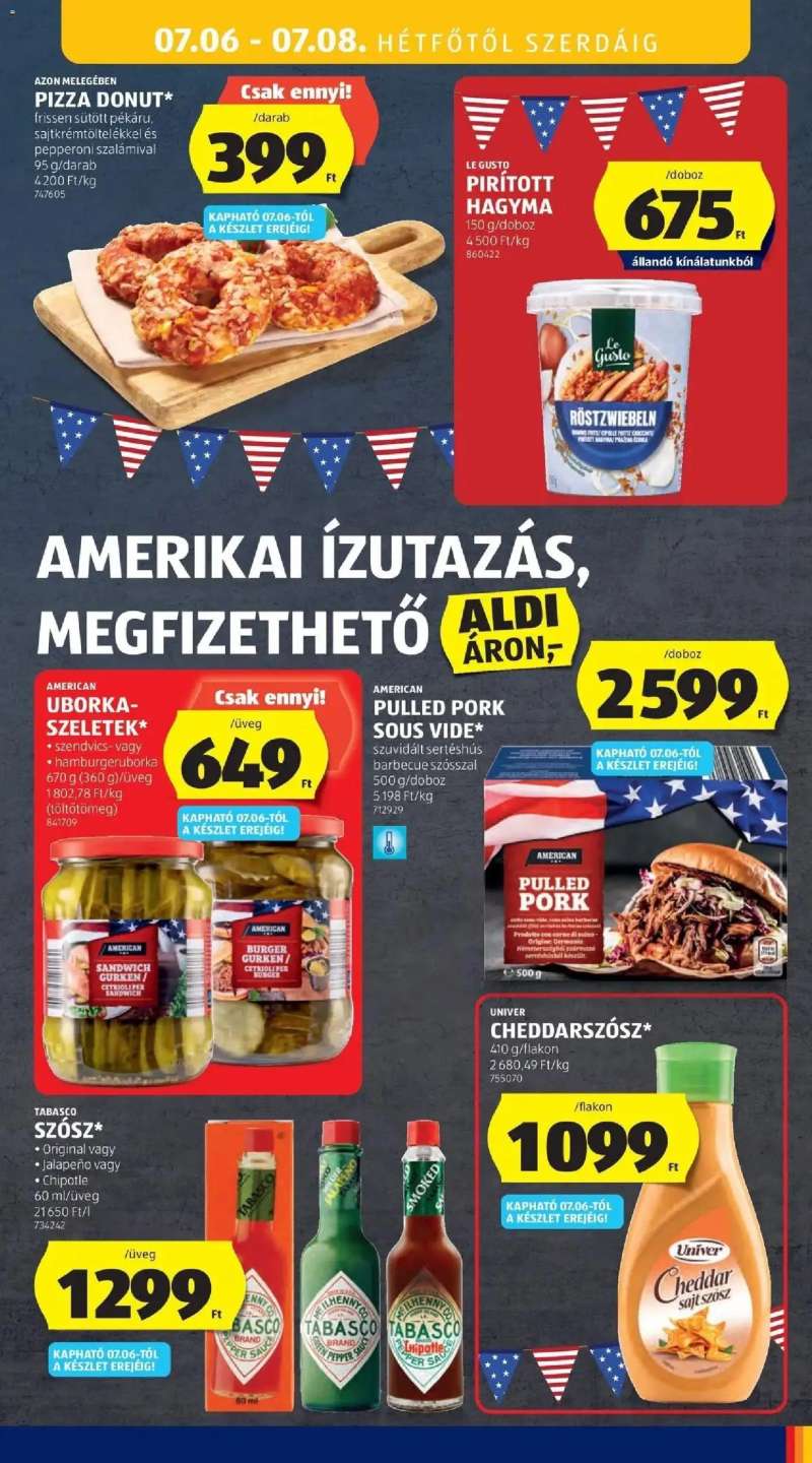 Aldi Aldi aktuális akciós újság 49 oldal