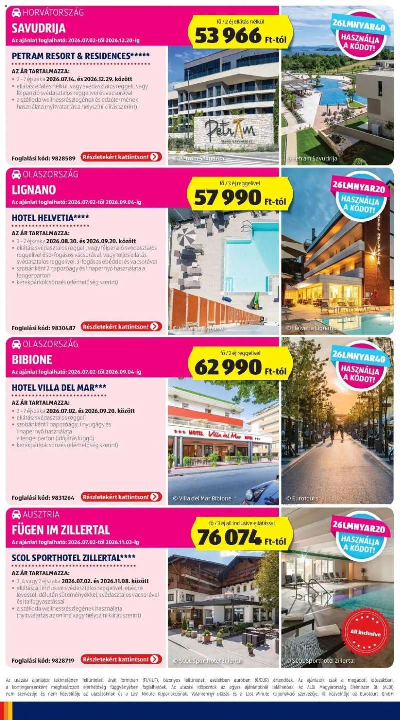 Aldi Aldi aktuális akciós újság 58 oldal