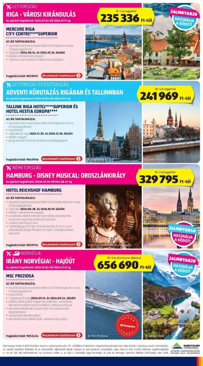 Aldi Aldi aktuális akciós újság 59 oldal