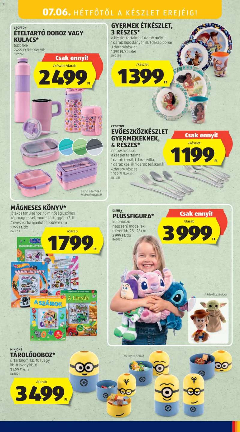 Aldi Aldi Középső sor termékei 17 oldal