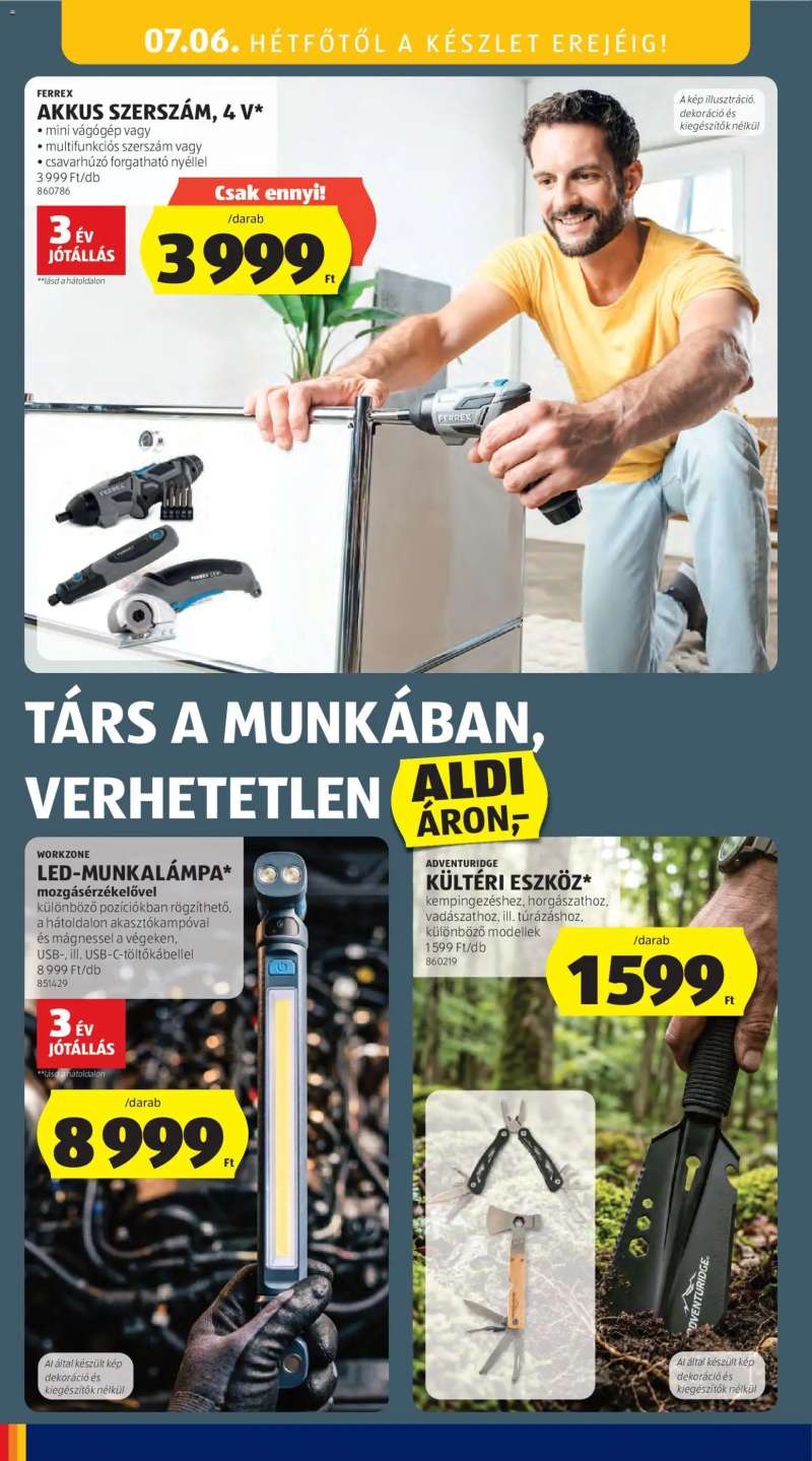 Aldi Aldi Középső sor termékei 20 oldal