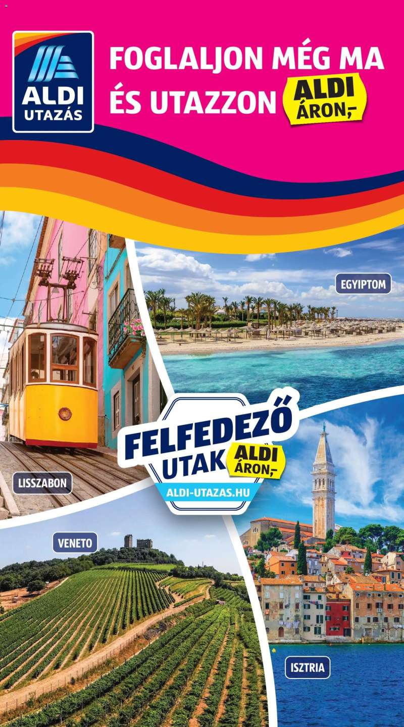Aldi Aldi Utazás katalógus 6 oldal