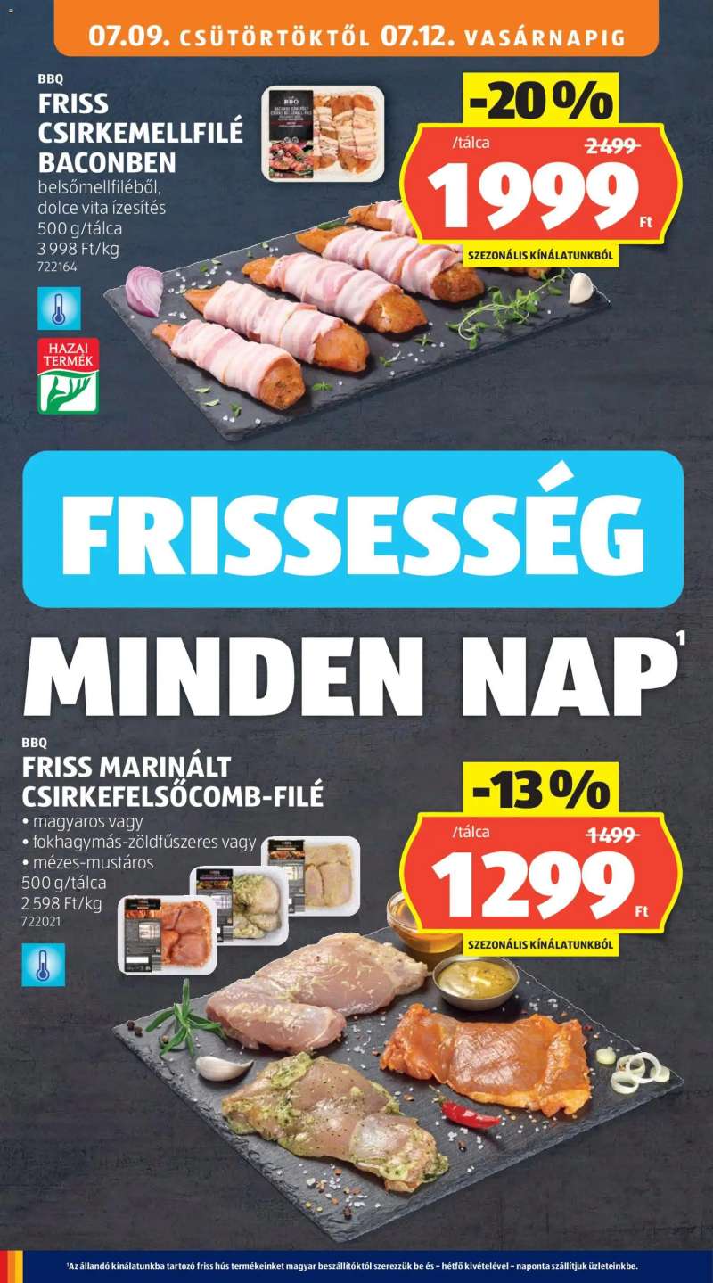 Aldi Aldi akciós újság 16 oldal