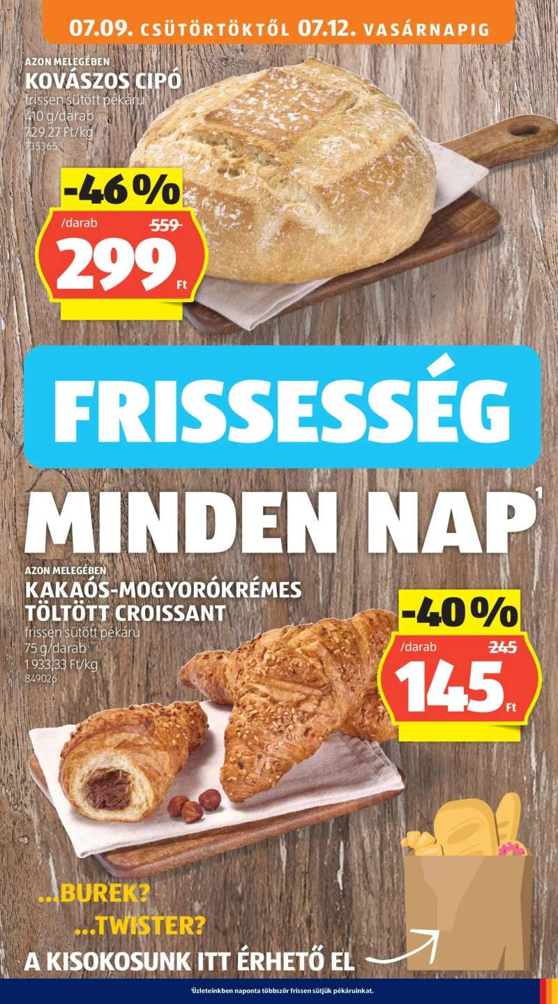 Aldi Aldi akciós újság 17 oldal