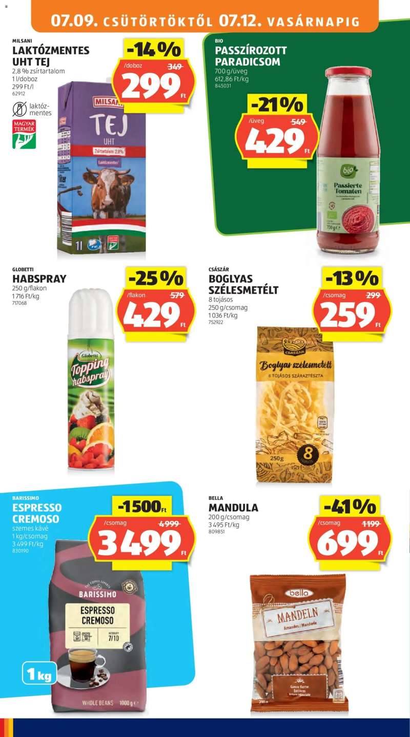 Aldi Aldi akciós újság 18 oldal