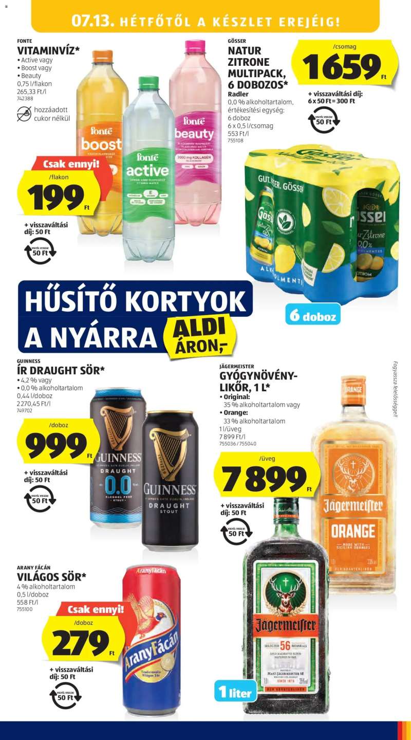 Aldi Aldi akciós újság 23 oldal