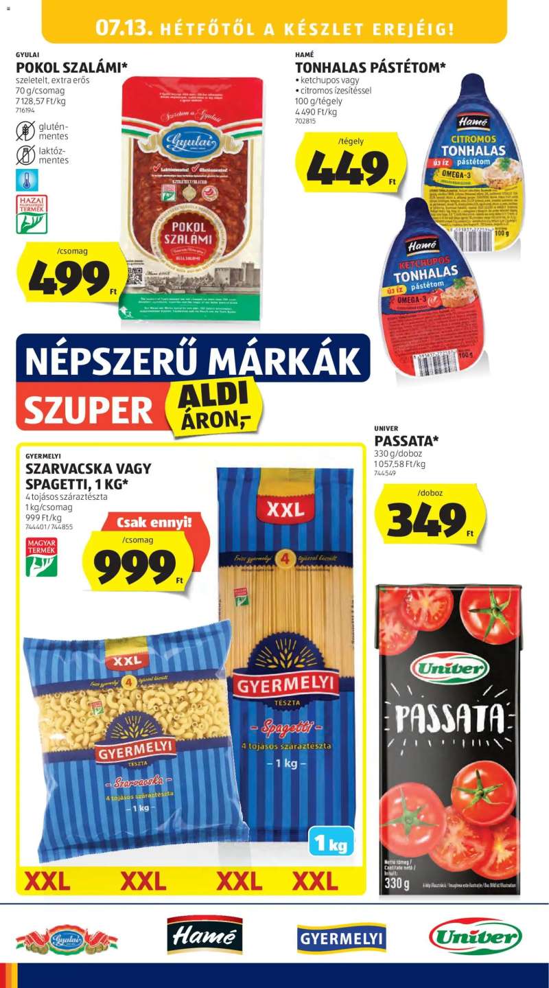 Aldi Aldi akciós újság 26 oldal