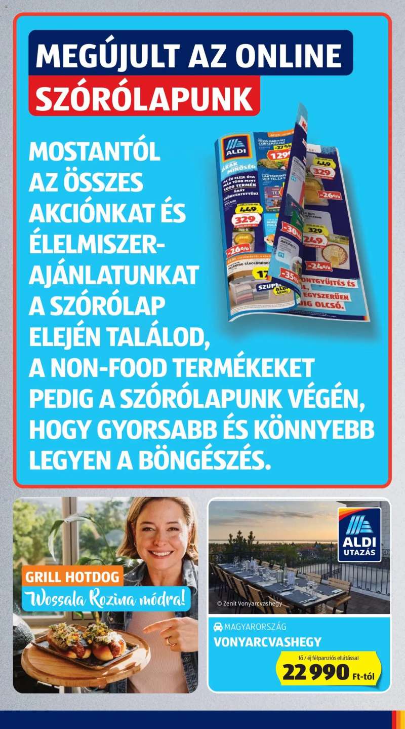 Aldi Aldi akciós újság 7 oldal