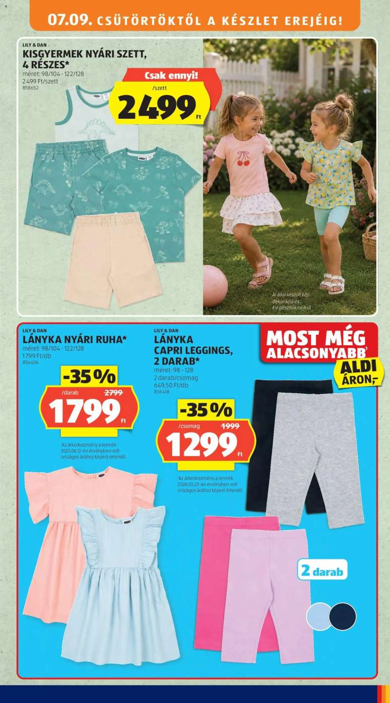 Aldi Aldi Középső sor termékei 7 oldal