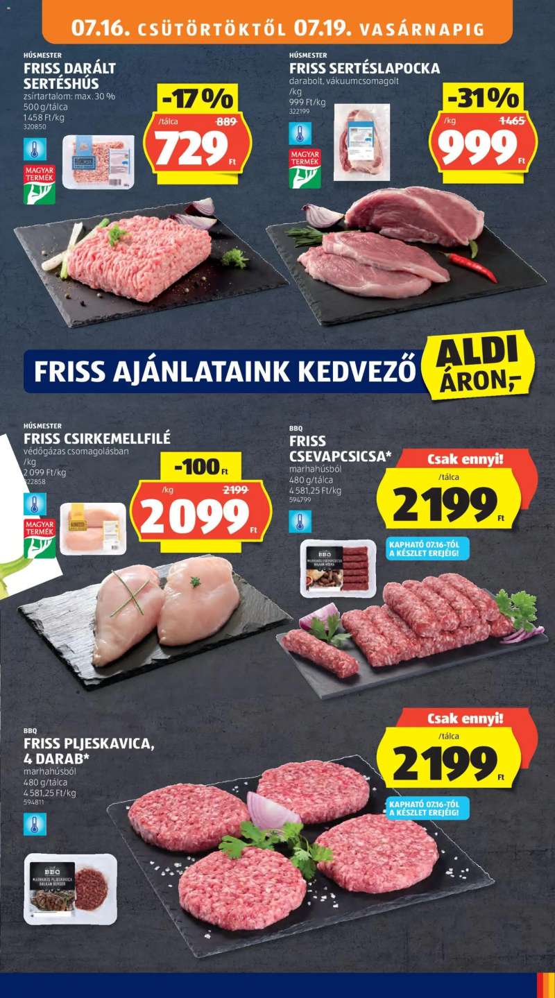 Aldi Aldi akciós újság 11 oldal