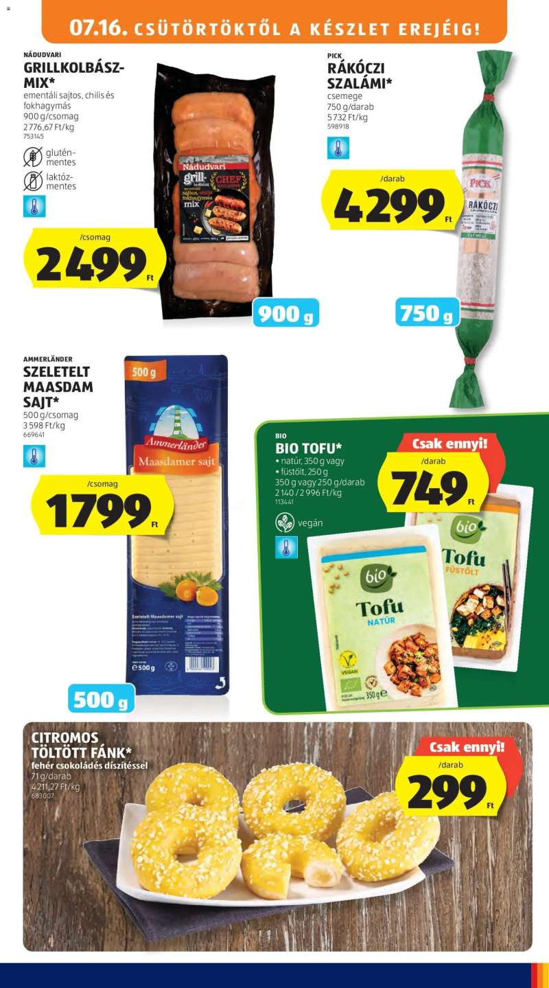Aldi Aldi akciós újság 13 oldal