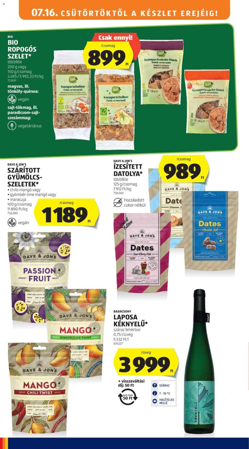 Aldi Aldi akciós újság 14 oldal