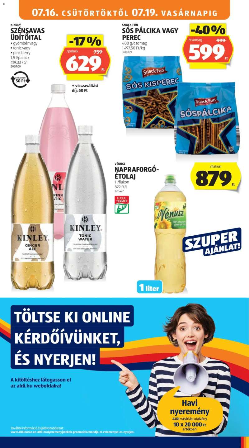 Aldi Aldi akciós újság 17 oldal