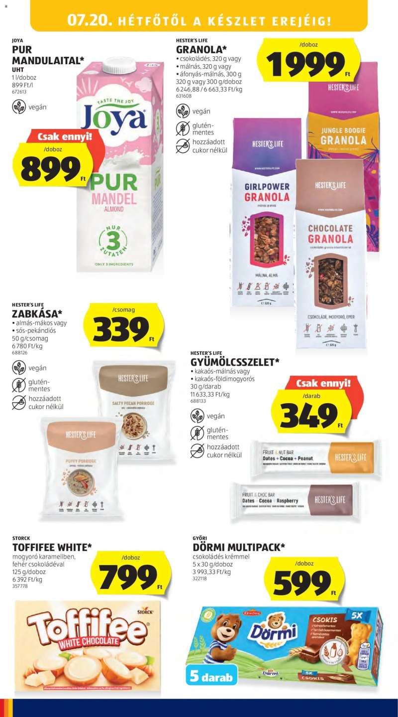 Aldi Aldi akciós újság 22 oldal