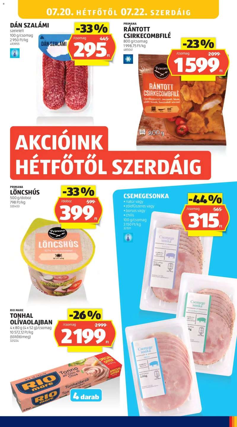 Aldi Aldi akciós újság 31 oldal