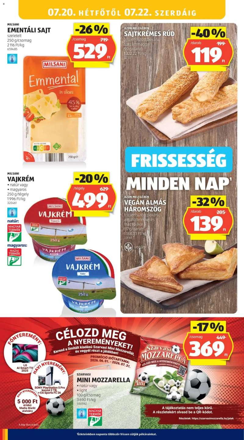Aldi Aldi akciós újság 32 oldal