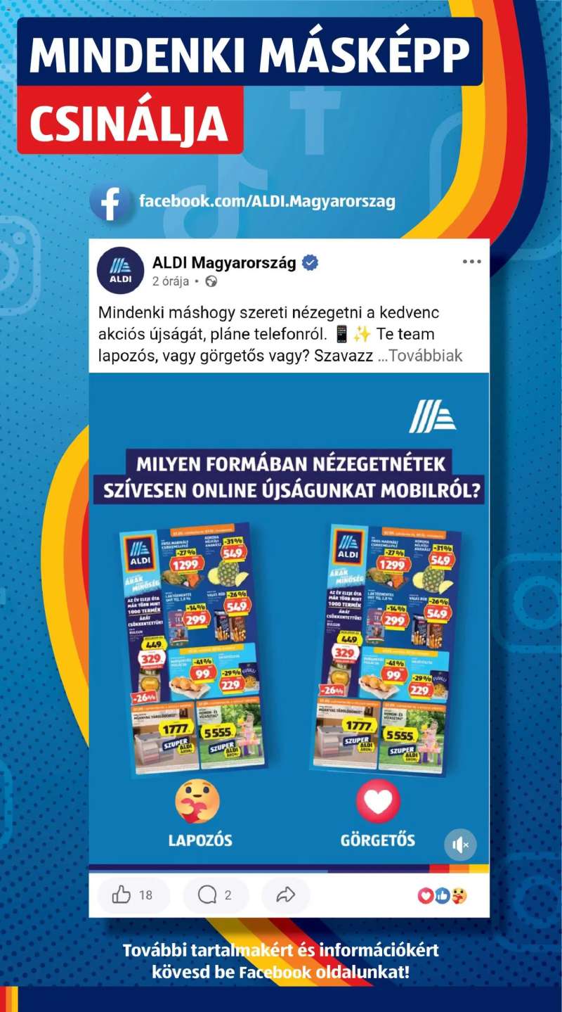 Aldi Aldi akciós újság 36 oldal