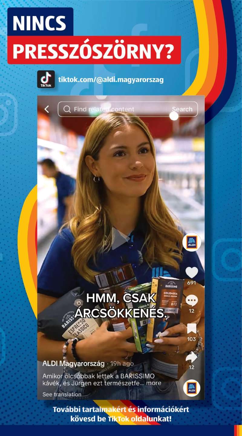 Aldi Aldi akciós újság 5 oldal