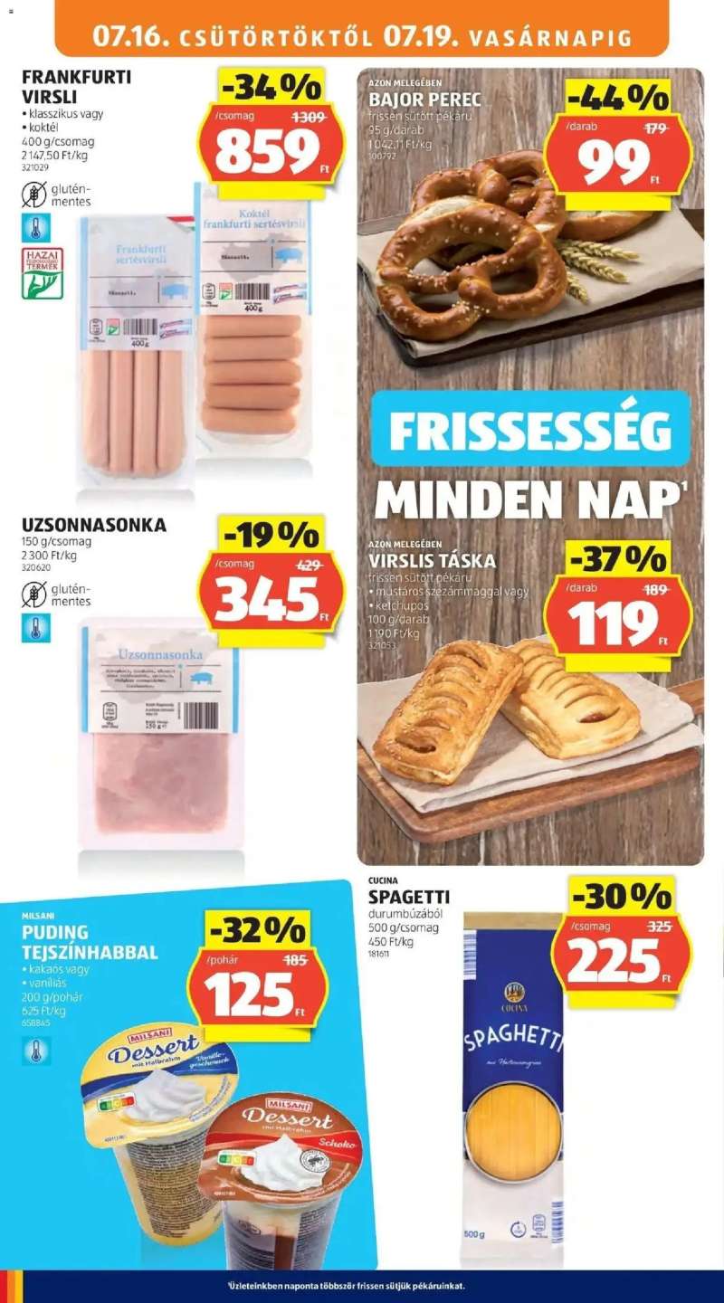 Aldi Aldi aktuális akciós újság 12 oldal