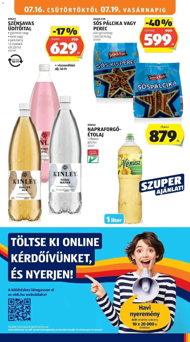Aldi Aldi aktuális akciós újság 13 oldal