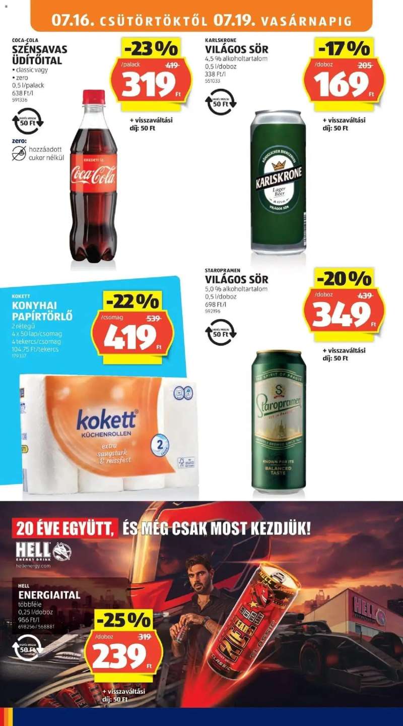 Aldi Aldi aktuális akciós újság 14 oldal