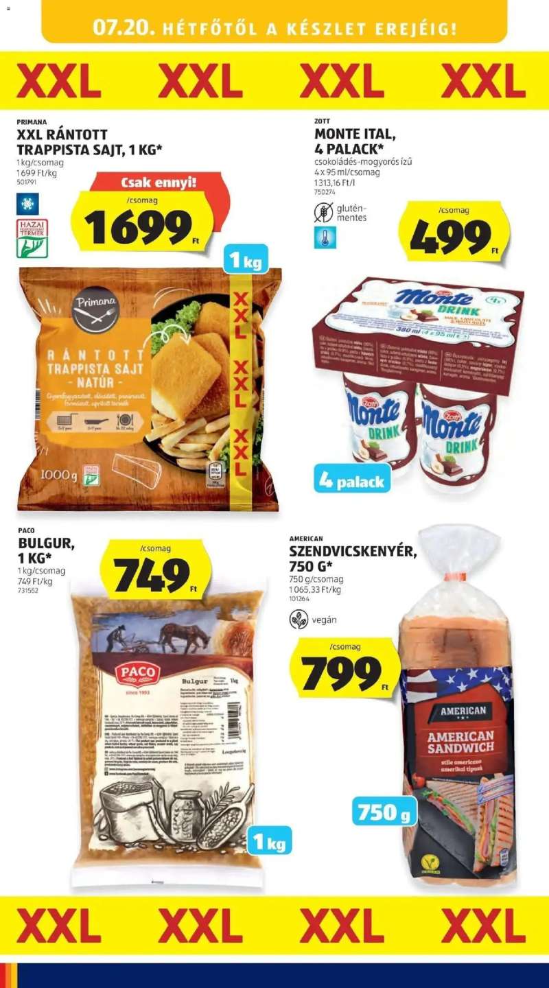 Aldi Aldi aktuális akciós újság 18 oldal