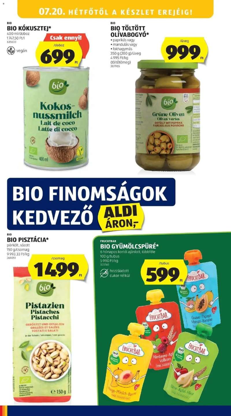Aldi Aldi aktuális akciós újság 22 oldal