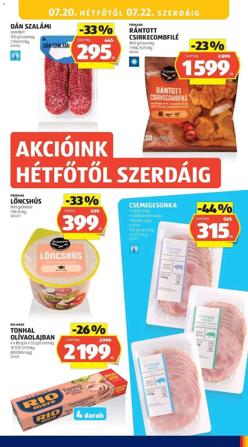 Aldi Aldi aktuális akciós újság 23 oldal