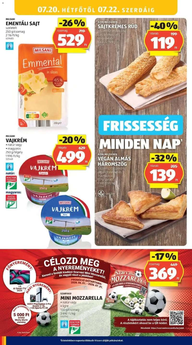 Aldi Aldi aktuális akciós újság 24 oldal