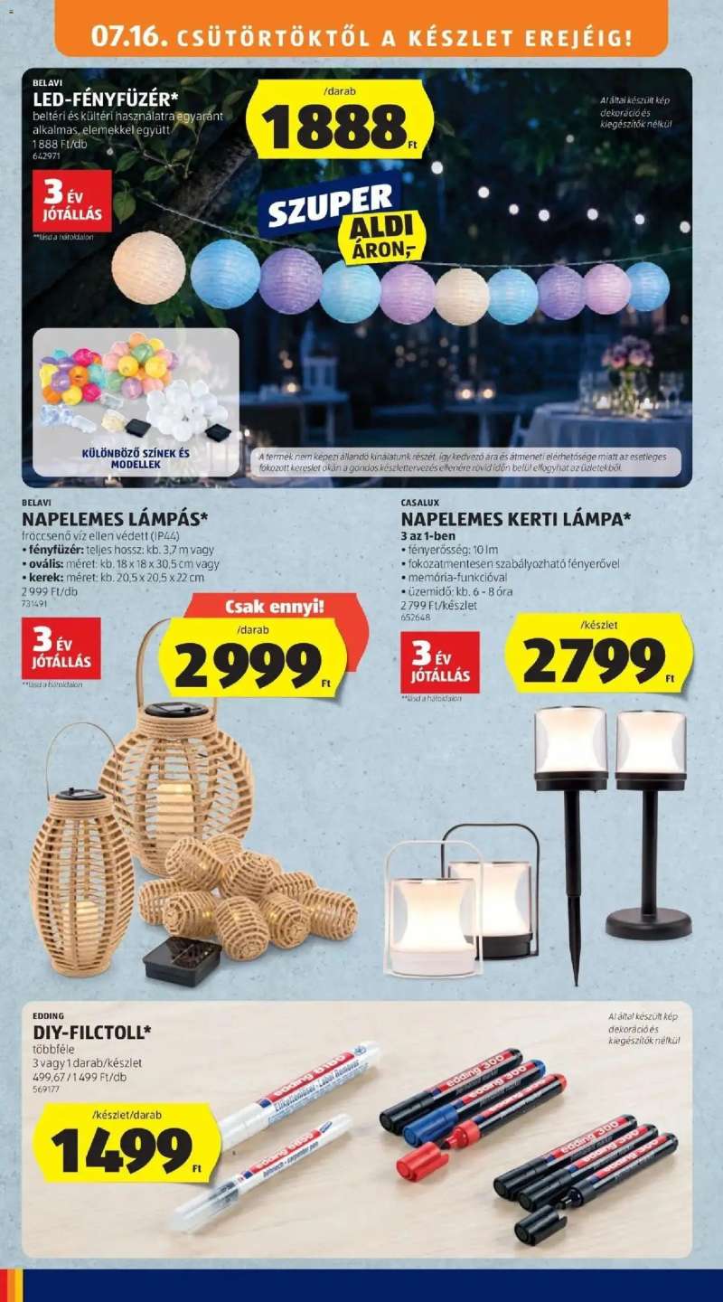Aldi Aldi aktuális akciós újság 32 oldal