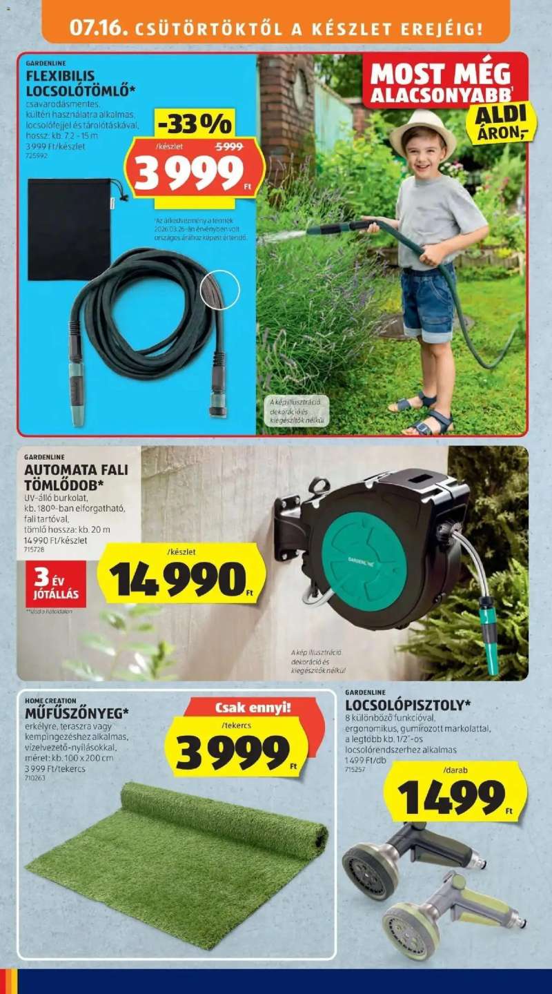Aldi Aldi aktuális akciós újság 34 oldal