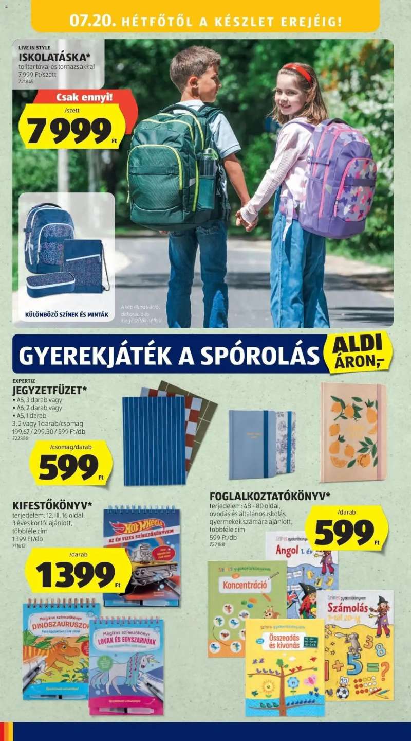 Aldi Aldi aktuális akciós újság 36 oldal