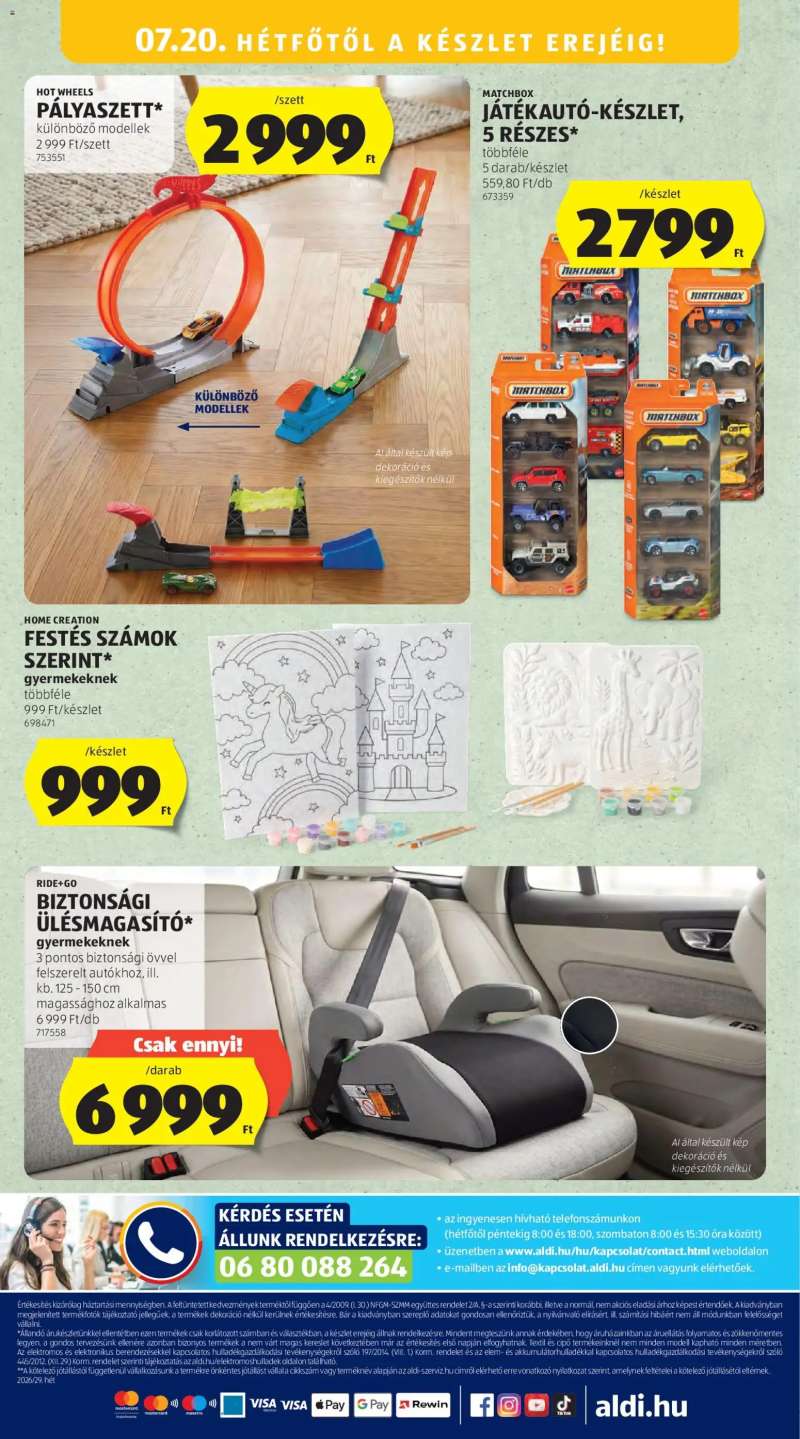 Aldi Aldi Középső sor termékei 15 oldal