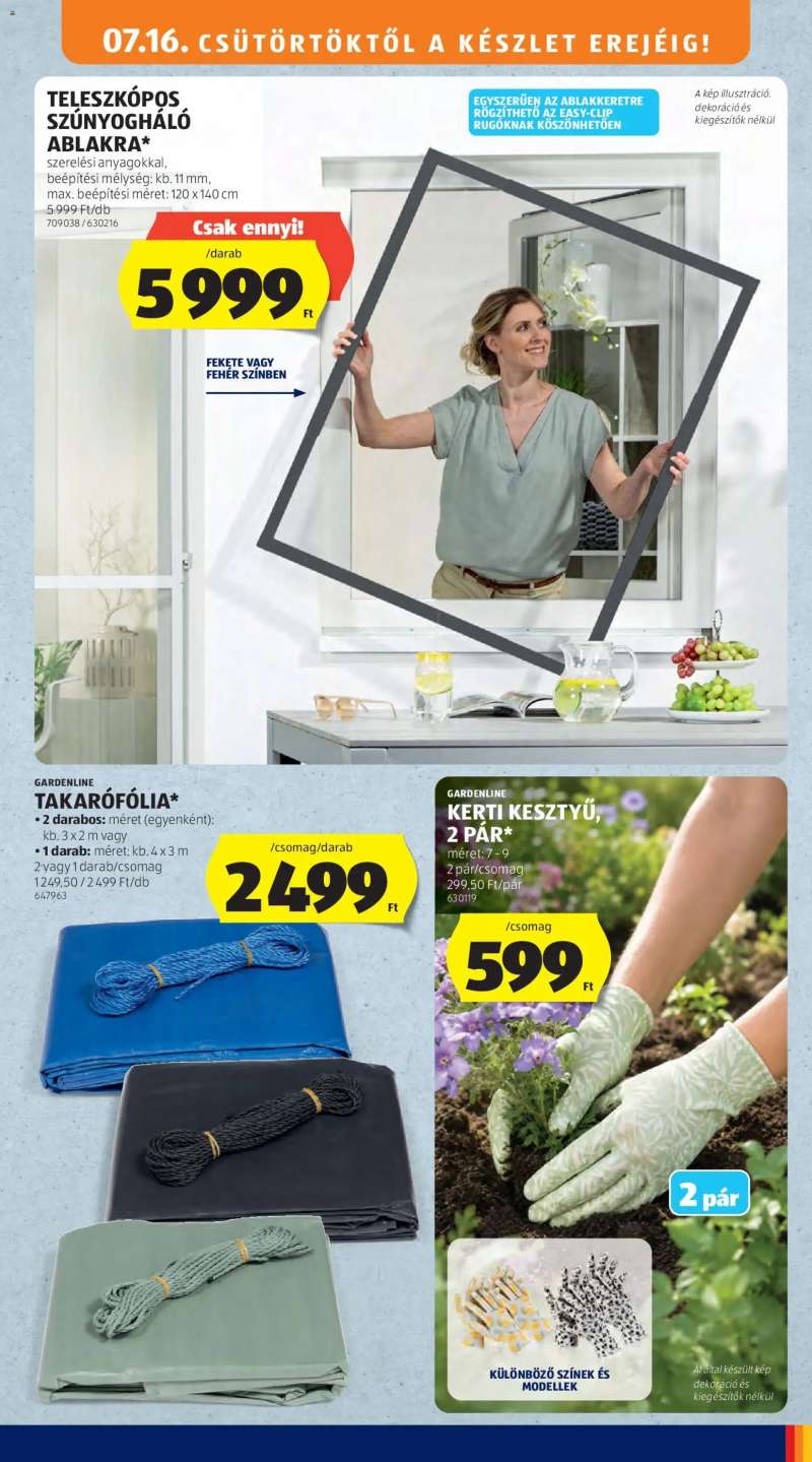 Aldi Aldi Középső sor termékei 8 oldal