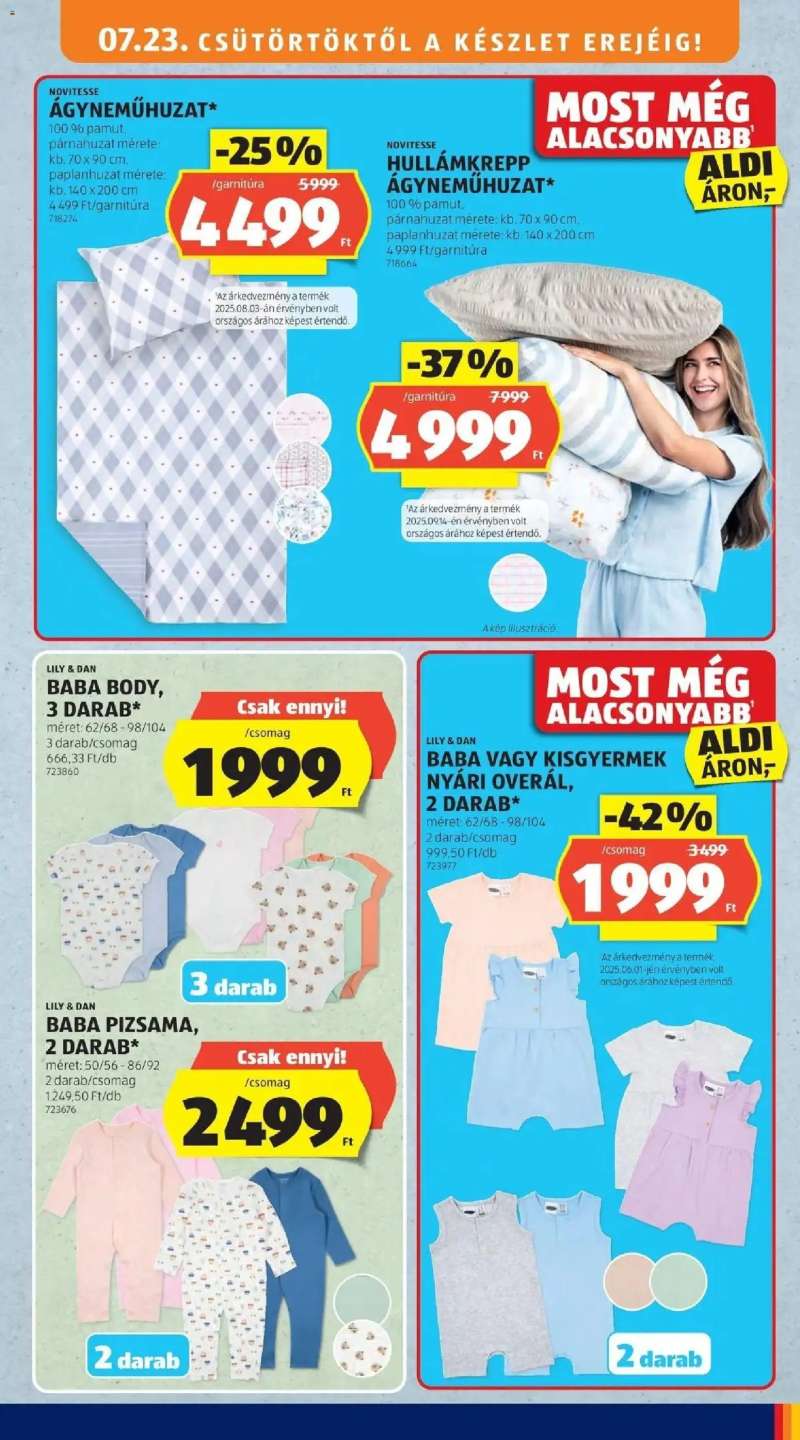 Aldi Aldi újság érvényessége 2026.07.25-ig 41 oldal