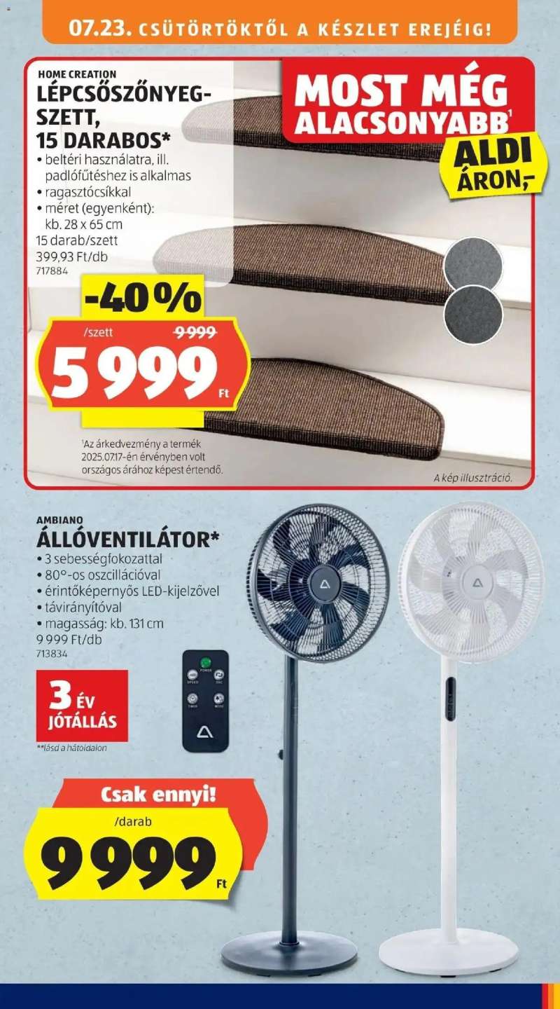 Aldi Aldi újság érvényessége 2026.07.25-ig 43 oldal